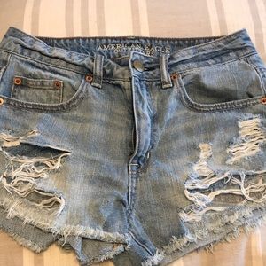 American Eagle festival shorts